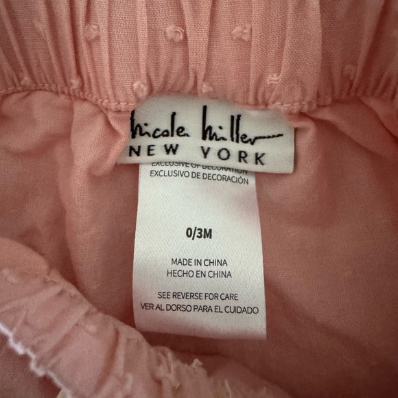 Nicole Miller Pink Ruffled Two Piece - Picture 5 of 6